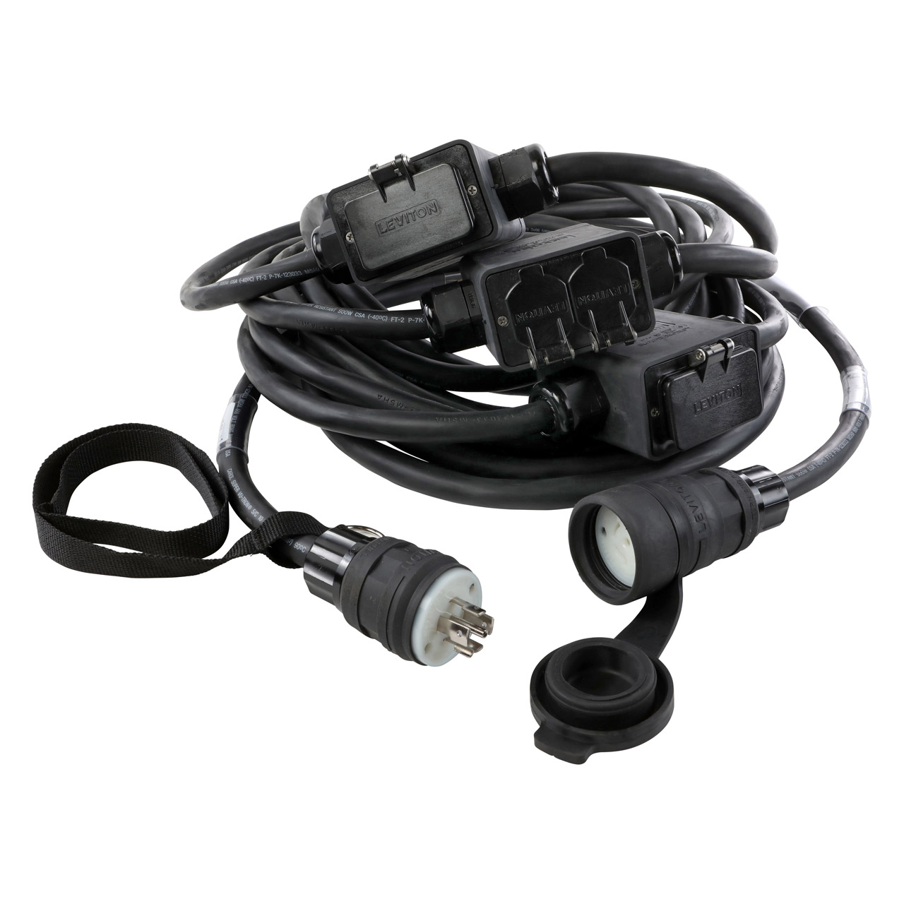 LEX Products GFCI Quad Stringer 20A