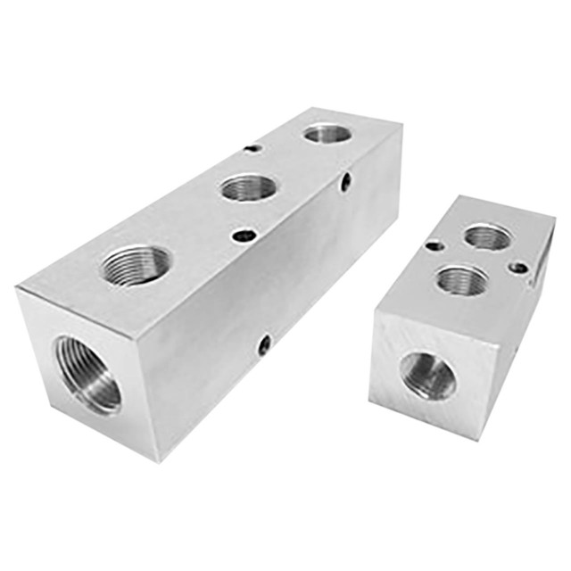 RapidAir Machined Aluminum Propane Manifold Block